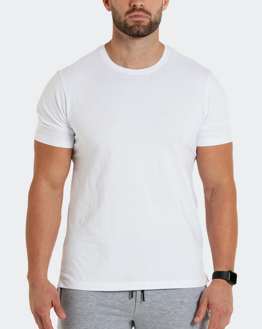 Maceoo Simple Tee White