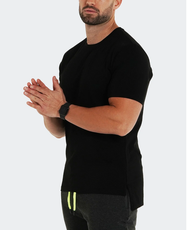 Maceoo Simple Tee Black