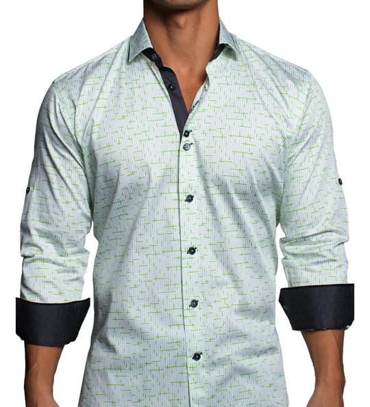 Maceoo Shirt Tetris Green