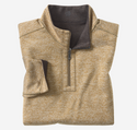 Johnston & Murphy XC4® Performance Reversible Quarter-Zip | Black/Gold