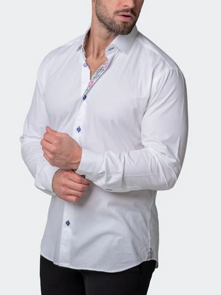 Maceoo Fibonacci Lux Shirt | White