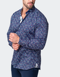 Maceoo Eins Mercedes Shirt Blue