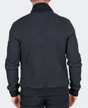 Maceoo Flower Quilt Jacket Black