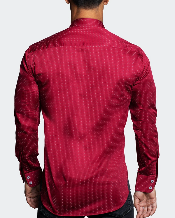 Maceoo Dotline Shirt Red