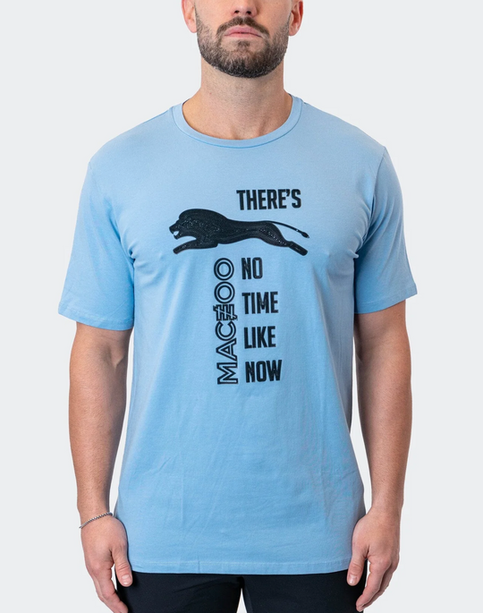 Maceoo Tee NoTime Blue