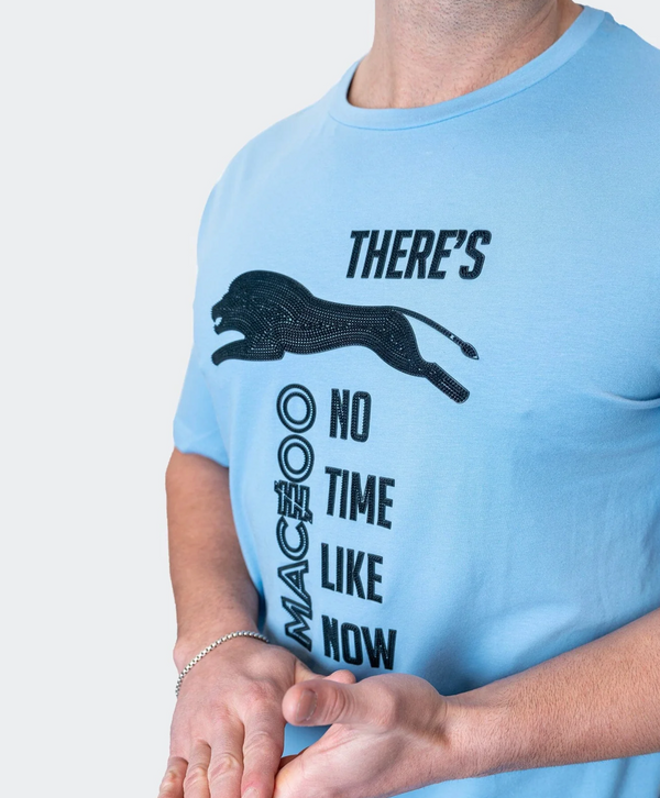Maceoo Tee NoTime Blue