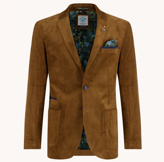 A Fish Named Fred Blazer Rib | Brown