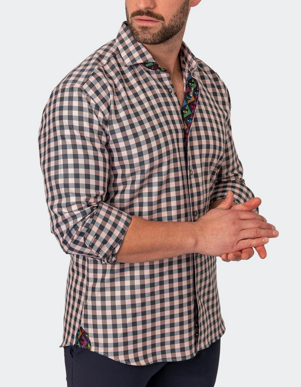Maceoo Eins Squares Shirt White