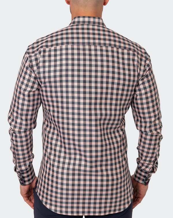 Maceoo Eins Squares Shirt White