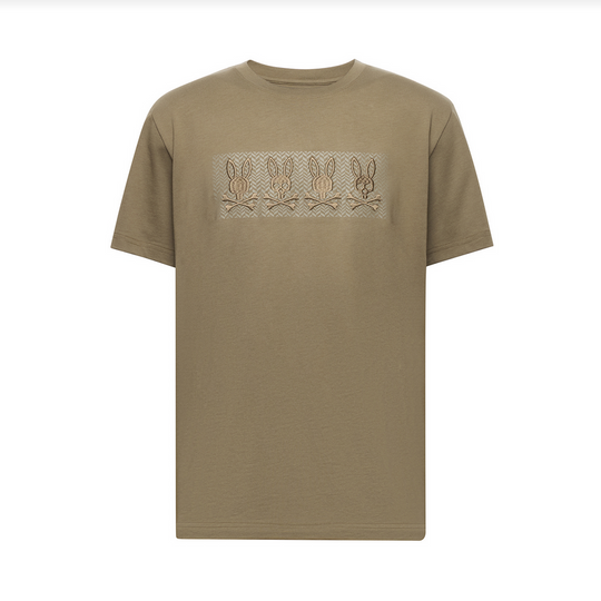 Psycho Bunny Costello Tee | Dusky Green