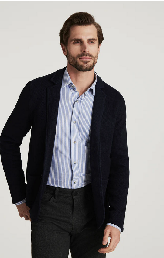 34 Heritage Double Face Blazer | Navy