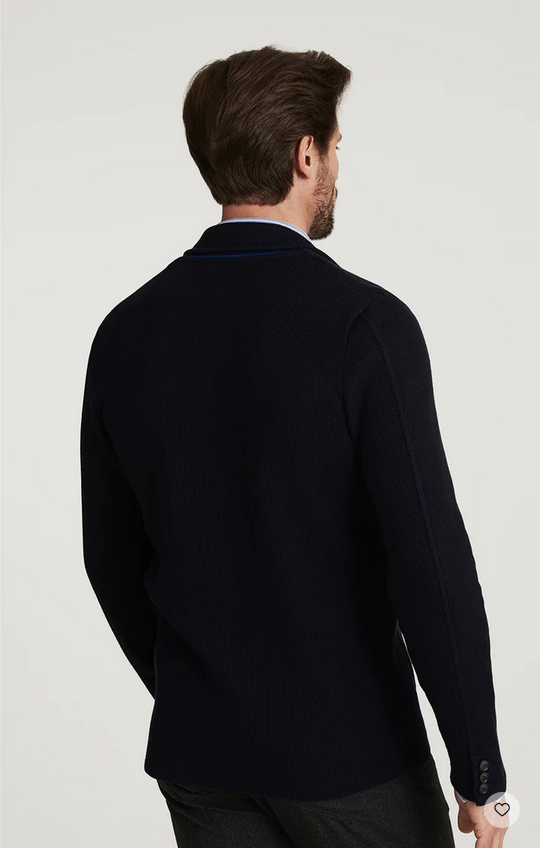 34 Heritage Double Face Blazer | Navy