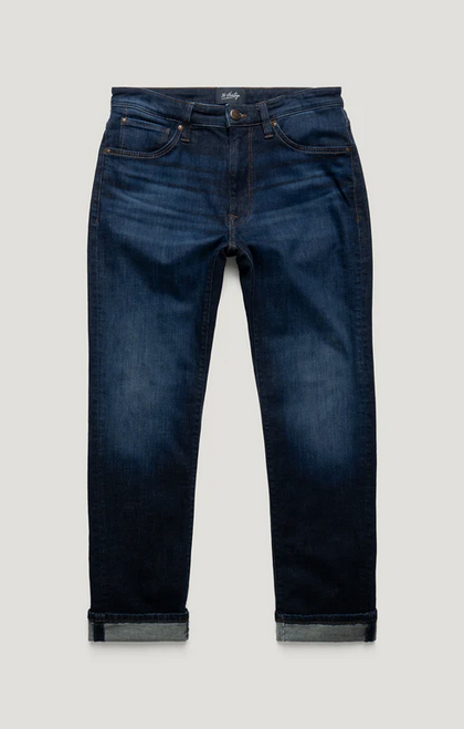 34 Heritage Courage Straight Leg Jeans in Rinse Brushed Vintage