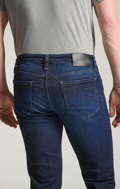 34 Heritage Courage Straight Leg Jeans in Rinse Brushed Vintage