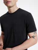 John Varvatos Bond Burnout T-Shirt | Black