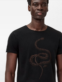 John Varvatos Fine Line Tee | Black