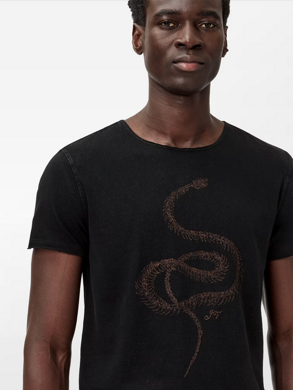 John Varvatos Fine Line Tee | Black