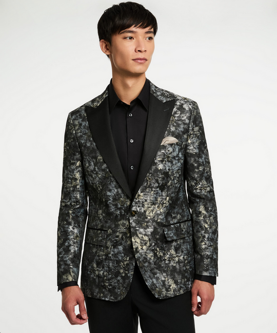 Tallia Valhalla Blazer | Black-Gold