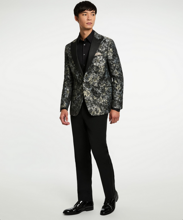 Tallia Valhalla Blazer | Black-Gold