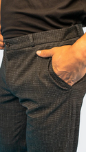 Maceoo 4-Way Stretch Pants Squared | Black