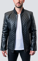 Maceoo Leather Croco | Black