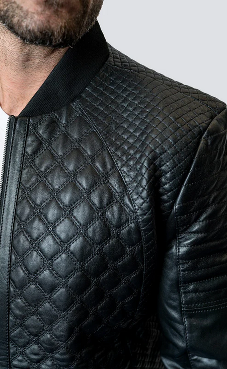 Maceoo Leather Croco | Black