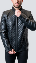 Maceoo Leather Croco | Black
