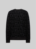 Psycho Bunny Men's Reed Flock Crew | Black