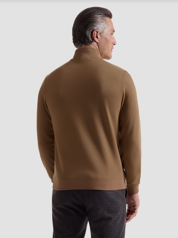 Bugatchi Sweater 1/4 Zip | Camel