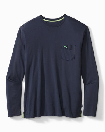 Tommy Bahama Men's New Bali Skyline Long Sleeve T-Shirt | Blue Note