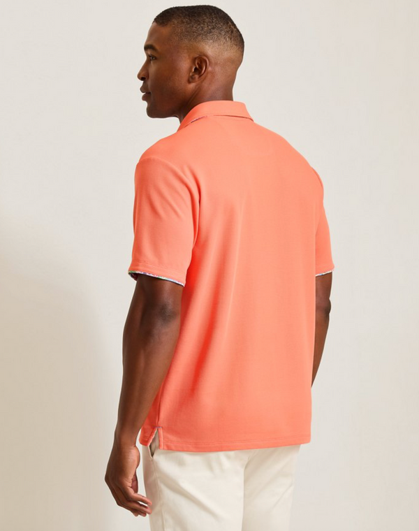 Tommy Bahama Amalfi Views Five O'Clock IslandZone® Polo | Dark Coral