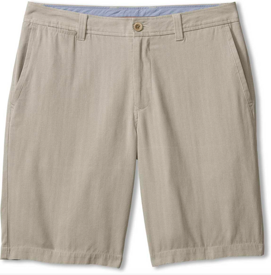 Tommy Bahama Havana Herringbone 10.5-Inch Shorts | Khaki Sands