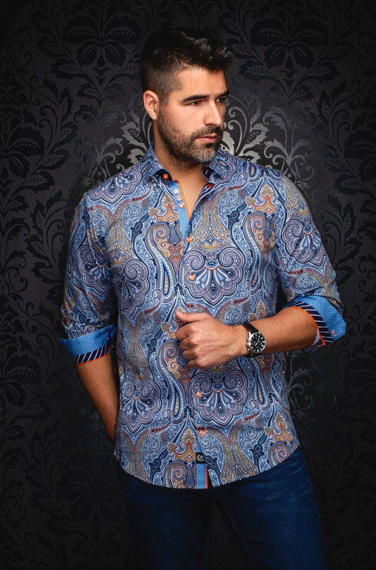 Au Noir Au Noir 360° Stretch Shirt Long Sleeve | MISTWOOD, Light Blue