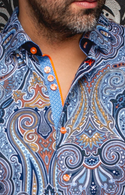 Au Noir Au Noir 360° Stretch Shirt Long Sleeve | MISTWOOD, Light Blue