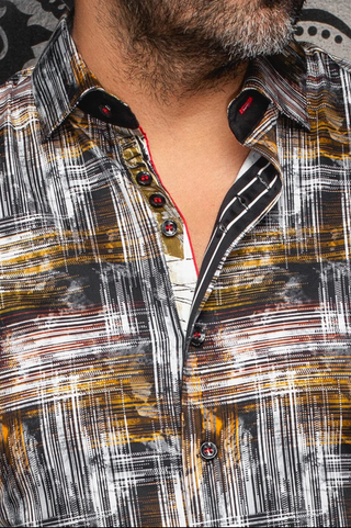 Au Noir Shirt | GRIMLOCK, Black