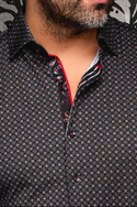 Au Noir 360° Stretch Shirt Long Sleeve | GENESIS, Black Gold