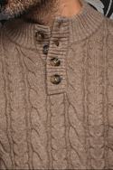 Au Noir Sweater | OLSO, Taupe