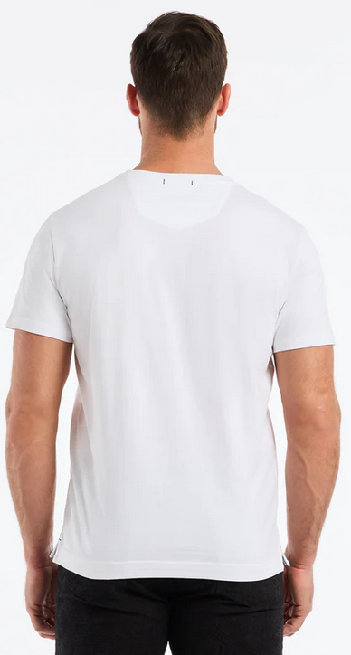 Robert Graham Wine Man Tee | White