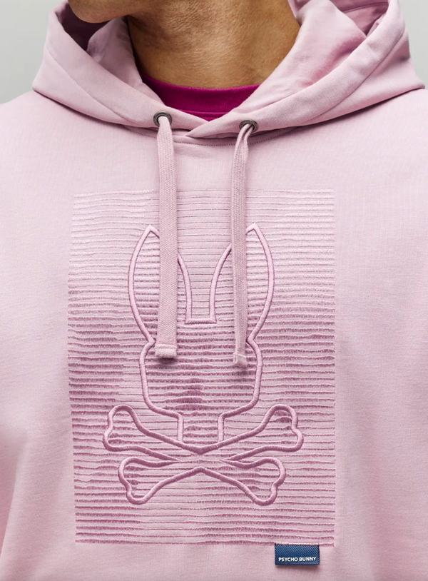 Psycho Bunny Men's Grant Hoodie | Mauve Shadows