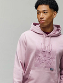 Psycho Bunny Men's Grant Hoodie | Mauve Shadows