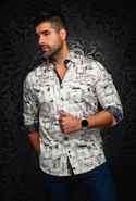 Au Noir Shirt | BROOKLYN, Stone