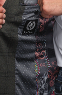Au Noir Blazer | Brosnan, Olive