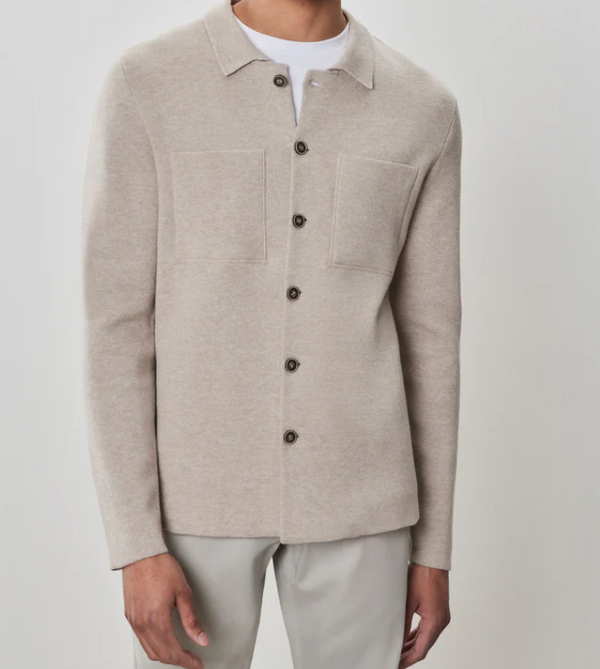 Robert Barakett Cantor Overshirt |Tan