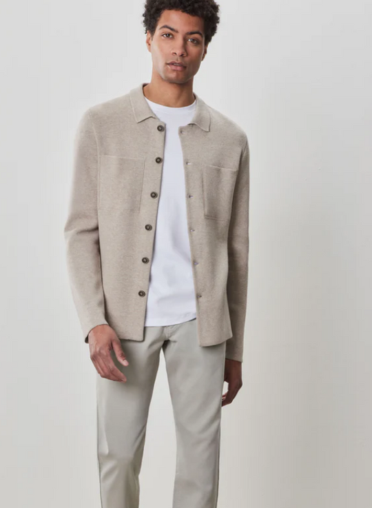 Robert Barakett Cantor Overshirt |Tan