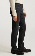 Mavi Steve Athletic Fit Jeans  Regular Rise | Dark Smoke Supermove