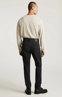 Mavi Steve Athletic Fit Jeans  Regular Rise | Dark Smoke Supermove