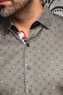 Au Noir 360° Stretch Shirt Long Sleeve | CLYDE, Olive