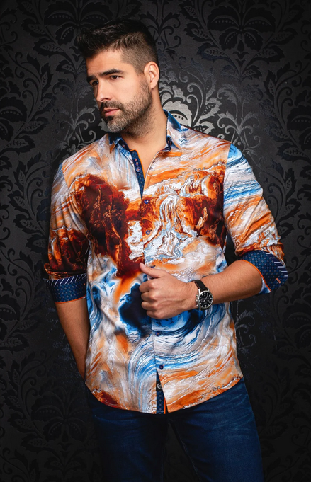 AU NOIR CHEMISE CASCADES