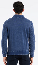 Robert Graham Aubin 1/2 Zip Sweater | Navy