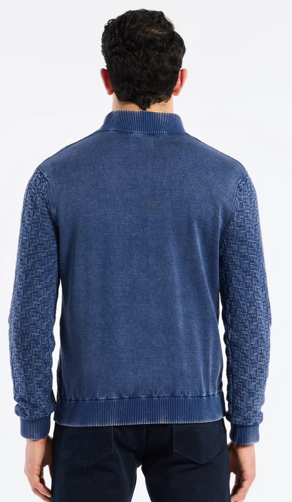 Robert Graham Aubin 1/2 Zip Sweater | Navy